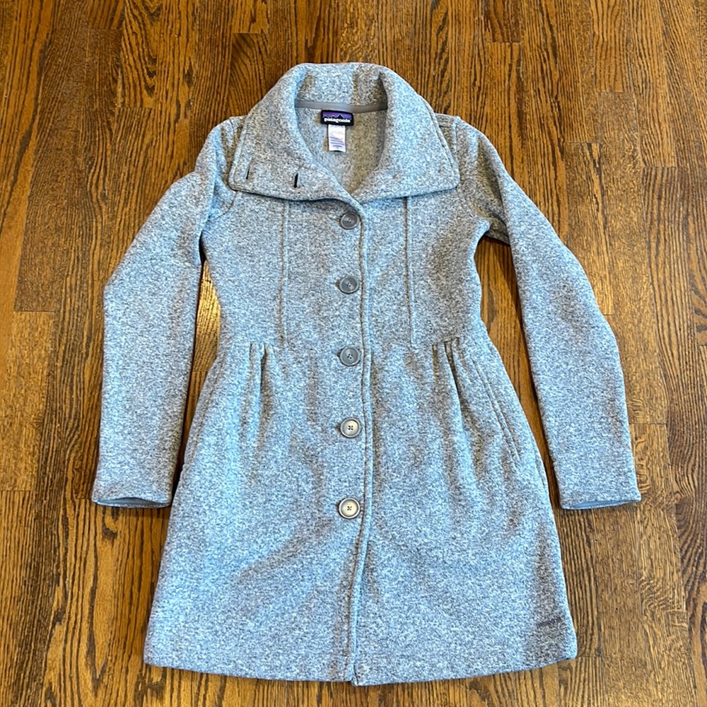 Patagonia gray coat size small